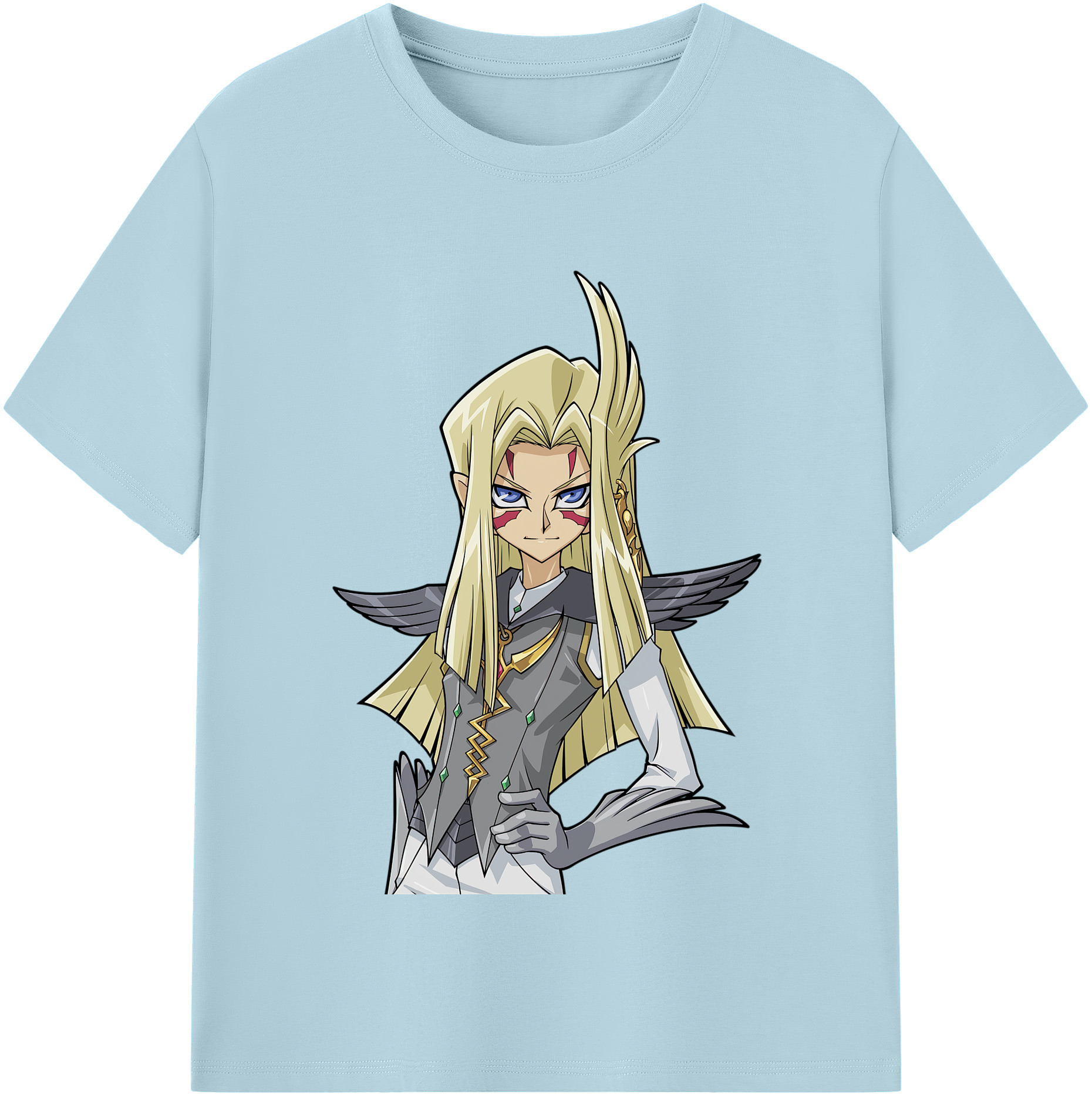 （画像用） 遊☆戯☆王 Yu-Gi-Oh! 綿100％半袖Tシャツ（フロントプリント）